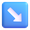 down right arrow